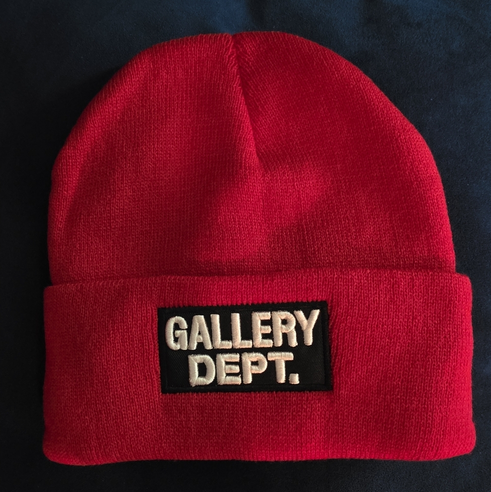 Gallery Dept Vibrant Red Knit Beanie